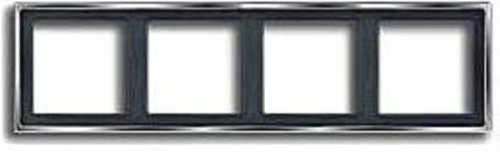Рамка универсальная Jung LS990 metal 4-м. хром картинка